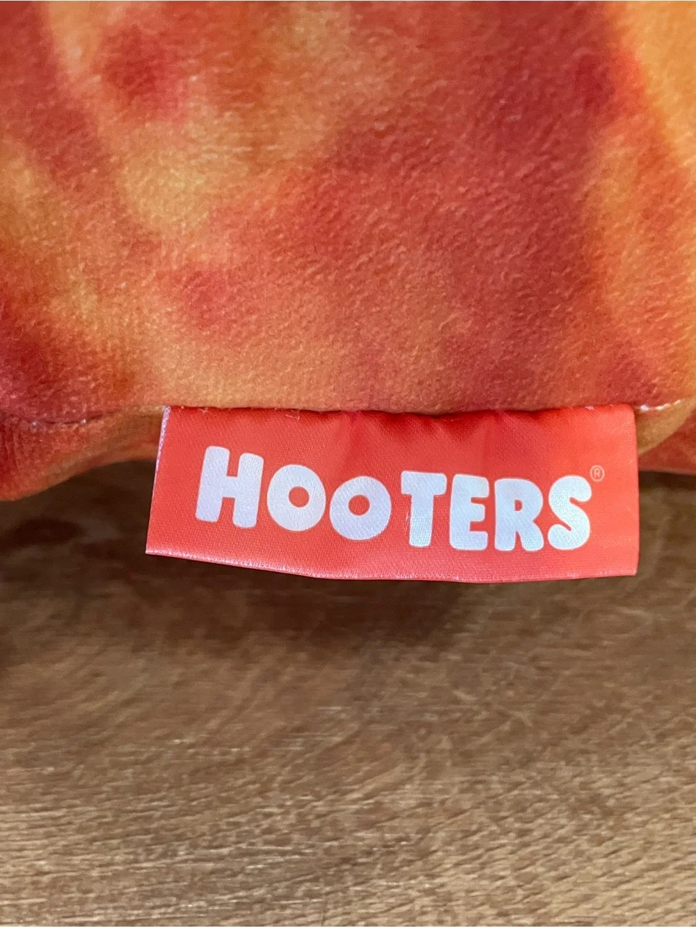 Hooters Official Rare Buffalo Chicken Wing Novelty Plush Throw Pillow 24” inches